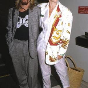 Annie Lennox and Dave Stewart of the Eurythmics circa 1987