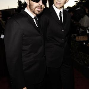 Annie Lennox and David A Stewart at event of 2005 American Music Awards 2005