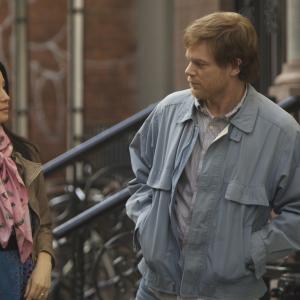 Still of Lucy Liu and Michael C. Hall in The Trouble with Bliss (2011)
