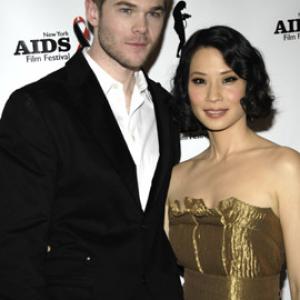 Lucy Liu and Shawn Ashmore at event of 3 Needles 2005