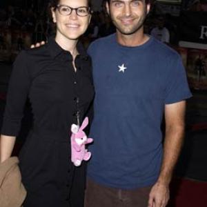 Lisa Loeb and Dweezil Zappa at event of Rock Star 2001
