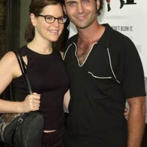 Lisa Loeb and Dweezil Zappa at event of Bubble Boy 2001