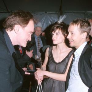 Quentin Tarantino Chad Lowe and Hilary Swank