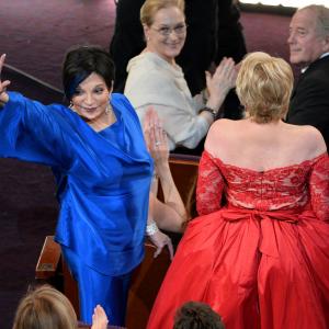 Lorna Luft and Liza Minnelli at event of The Oscars (2014)