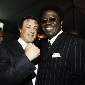 Sylvester Stallone and Bernie Mac