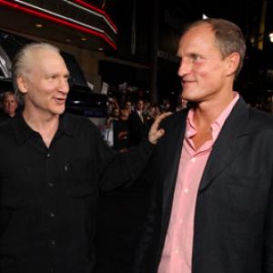 Woody Harrelson and Bill Maher at event of Zombiu zeme 2009
