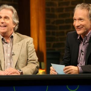 Henry Winkler and Bill Maher at event of Amazon Fishbowl with Bill Maher 2006