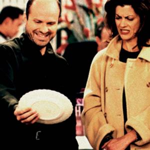 Still of Wendie Malick and Enrico Colantoni in Just Shoot Me! (1997)