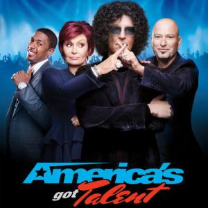 Still of Howard Stern, Howie Mandel, Nick Cannon and Sharon Osbourne in America's Got Talent (2006)
