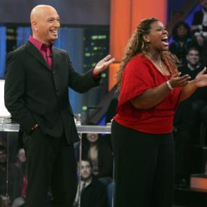 Still of Howie Mandel and Cheryl Clark in Deal or No Deal 2005