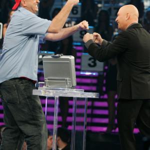 Still of Howie Mandel and Rick Achberger in Deal or No Deal (2005)