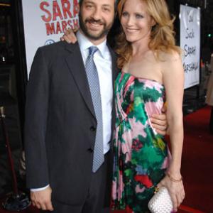 Leslie Mann and Judd Apatow at event of Forgetting Sarah Marshall 2008