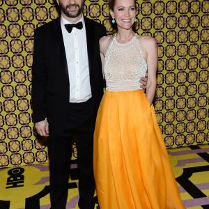 Leslie Mann and Judd Apatow at event of The 64th Primetime Emmy Awards (2012)