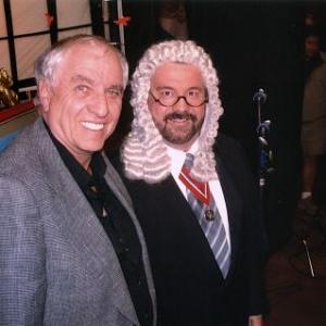 Rowan Joseph with director Garry Marshall on the set of THE PRINCESS DIARIES 2 (2004).