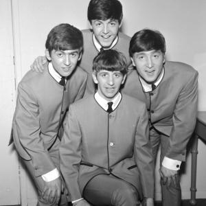 Paul McCartney John Lennon Pierre Cardin George Harrison Ringo Starr and The Beatles