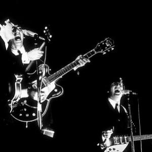 The Beatles Paul McCartney George Harrison and John Lennon circa 1964