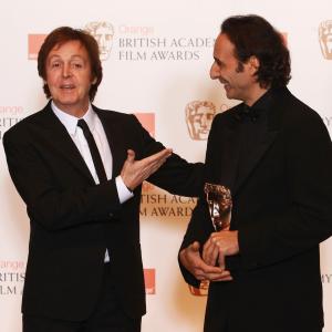 Paul McCartney and Alexandre Desplat