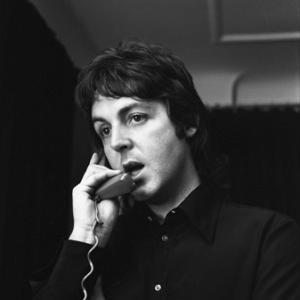 Paul McCartney at home