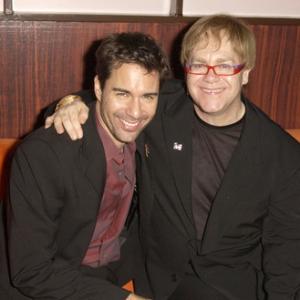 Elton John and Eric McCormack