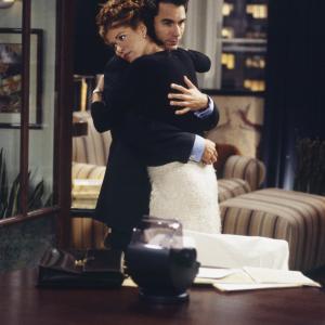 Still of Eric McCormack and Debra Messing in Will amp Grace 1998