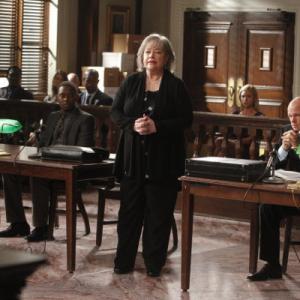 Still of Kathy Bates, Paul McCrane and Aml Ameen in Harry's Law (2011)