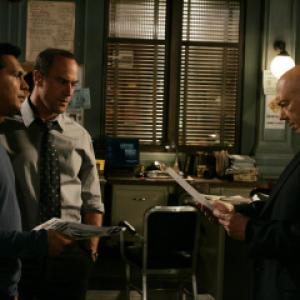 Still of Christopher Meloni Adam Beach and Dann Florek in Law amp Order Special Victims Unit 1999