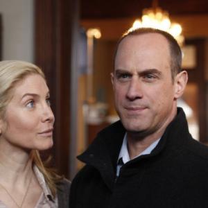 Still of Christopher Meloni and Elizabeth Mitchell in Law amp Order Special Victims Unit 1999