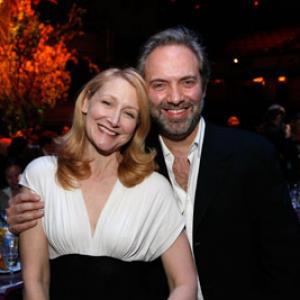 Sam Mendes and Patricia Clarkson