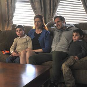 Still of Debra Messing and Josh Lucas in The Mysteries of Laura 2014