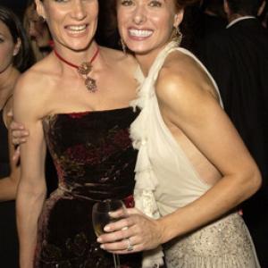 Debra Messing and Rachel Griffiths
