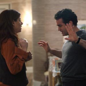 Still of Debra Messing and Brian d'Arcy James in Smash (2012)