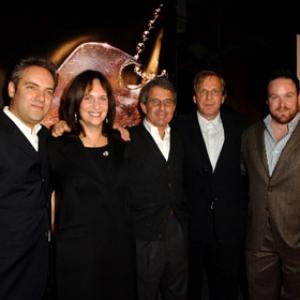 Sam Mendes Ron Meyer Lucy Fisher Douglas Wick and Anthony Swofford at event of Jarhead 2005