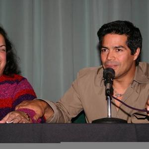 Women in Film Actors Group event at Raleigh Studios in Los Angeles! Special Guest speaker is the genuinehearted and down to earth Esai Morales The Chairperson and Moderator of the WIF Actors Group is Leslie Berger April 17 2004