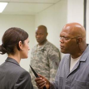 Still of Samuel L Jackson and CarrieAnne Moss in Unthinkable 2010