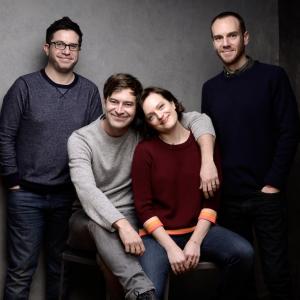 Elisabeth Moss Mark Duplass Justin Lader and Charlie McDowell at event of The One I Love 2014