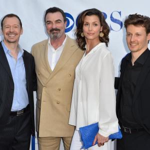 Tom Selleck, Bridget Moynahan, Donnie Wahlberg and Will Estes at event of Blue Bloods (2010)