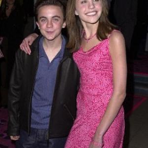 Amanda Bynes and Frankie Muniz at event of Josie and the Pussycats 2001