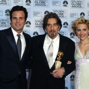 Al Pacino Brittany Murphy and Mark Ruffalo