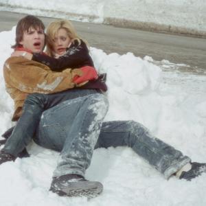 Still of Ashton Kutcher and Brittany Murphy in Just Married 2003