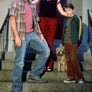 Matthew Broderick, Kevin Nealon, Liam Aiken and Molly Shannon in Good Boy! (2003)