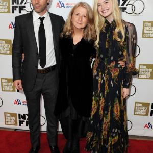 Alessandro Nivola Sally Potter and Elle Fanning at event of Ginger amp Rosa 2012