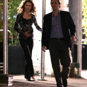 Alessandro Nivola and Keri Russell at event of The Girl in the Park 2007