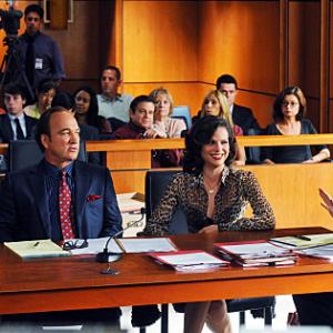 Still of James Belushi Jerry OConnell and Lana Parrilla in The Defenders 2010