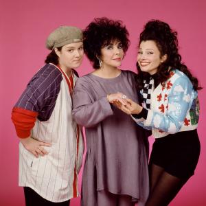 Still of Elizabeth Taylor, Fran Drescher and Rosie O'Donnell in The Nanny (1993)