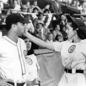 Still of Tom Hanks, Madonna and Rosie O'Donnell in A League of Their Own (1992)