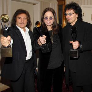 Ozzy Osbourne Tony Iommi and Geezer Butler