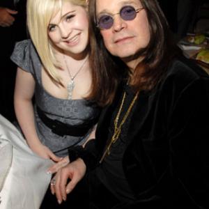Ozzy Osbourne and Kelly Osbourne