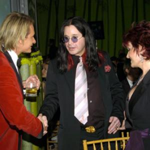 Ozzy Osbourne Sharon Osbourne and Carson Kressley