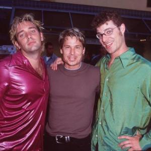 Matt Stone, Kato Kaelin and Trey Parker at event of BASEketball (1998)