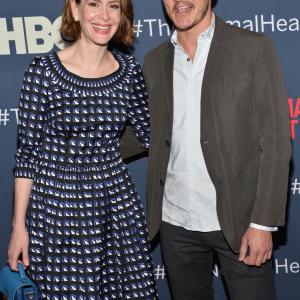 Sarah Paulson and Pedro Pascal at event of The Normal Heart 2014